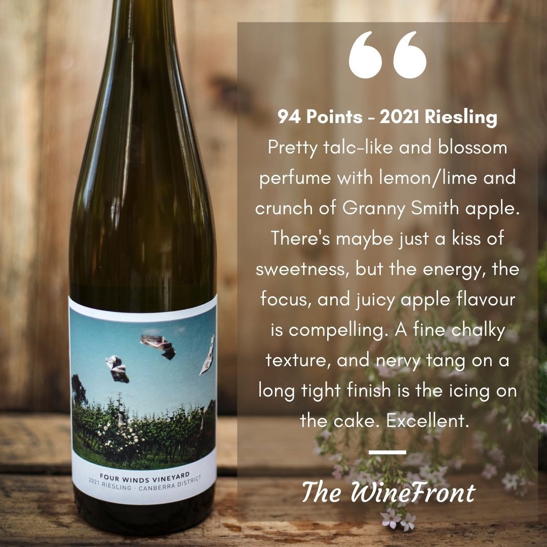 Four Winds Vineyards 94 Points Riesling